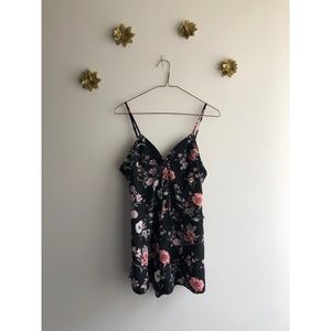 🖤Black Floral Romper 🖤
